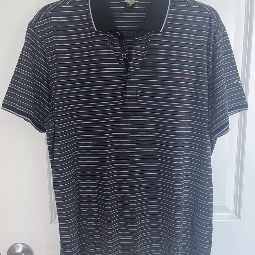 Verri Milano Men Polo T-shirt Size XL Authentic Pre Owned